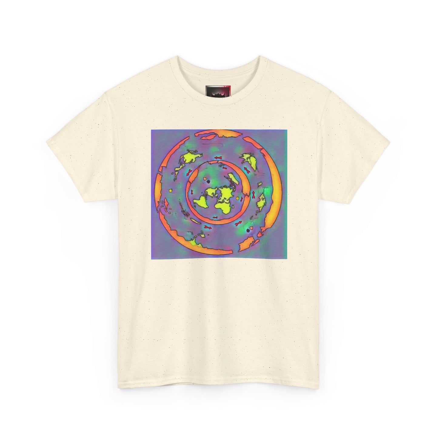 Psychedelic Flat Earth T-Shirt