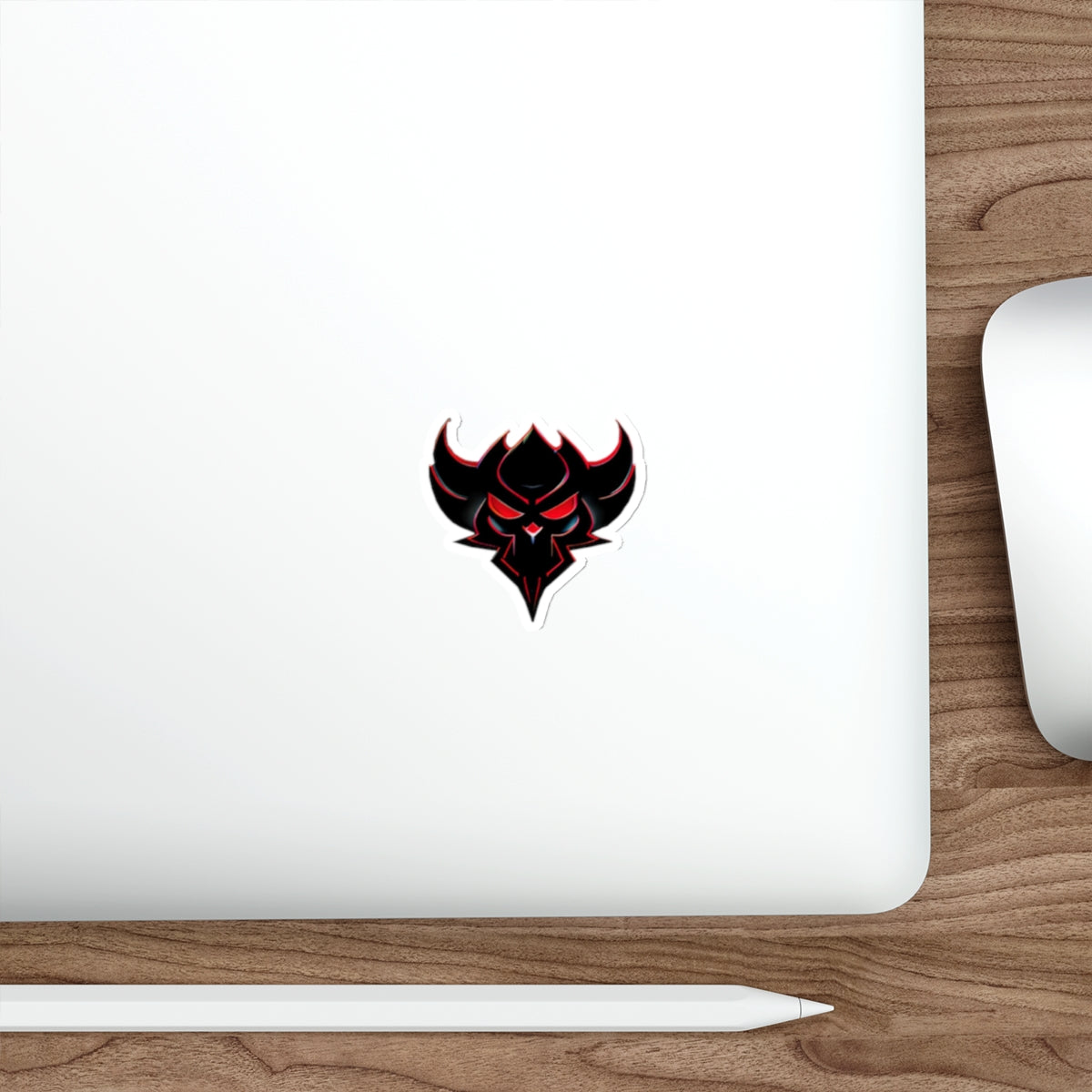 Red Ungodly Apparel Logo Stickers