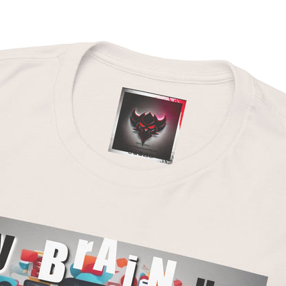 "My Brain Has 2 Many Tabs Open" Unisex Heavy Cotton Tee - Fun and Casual Graphic Shirt