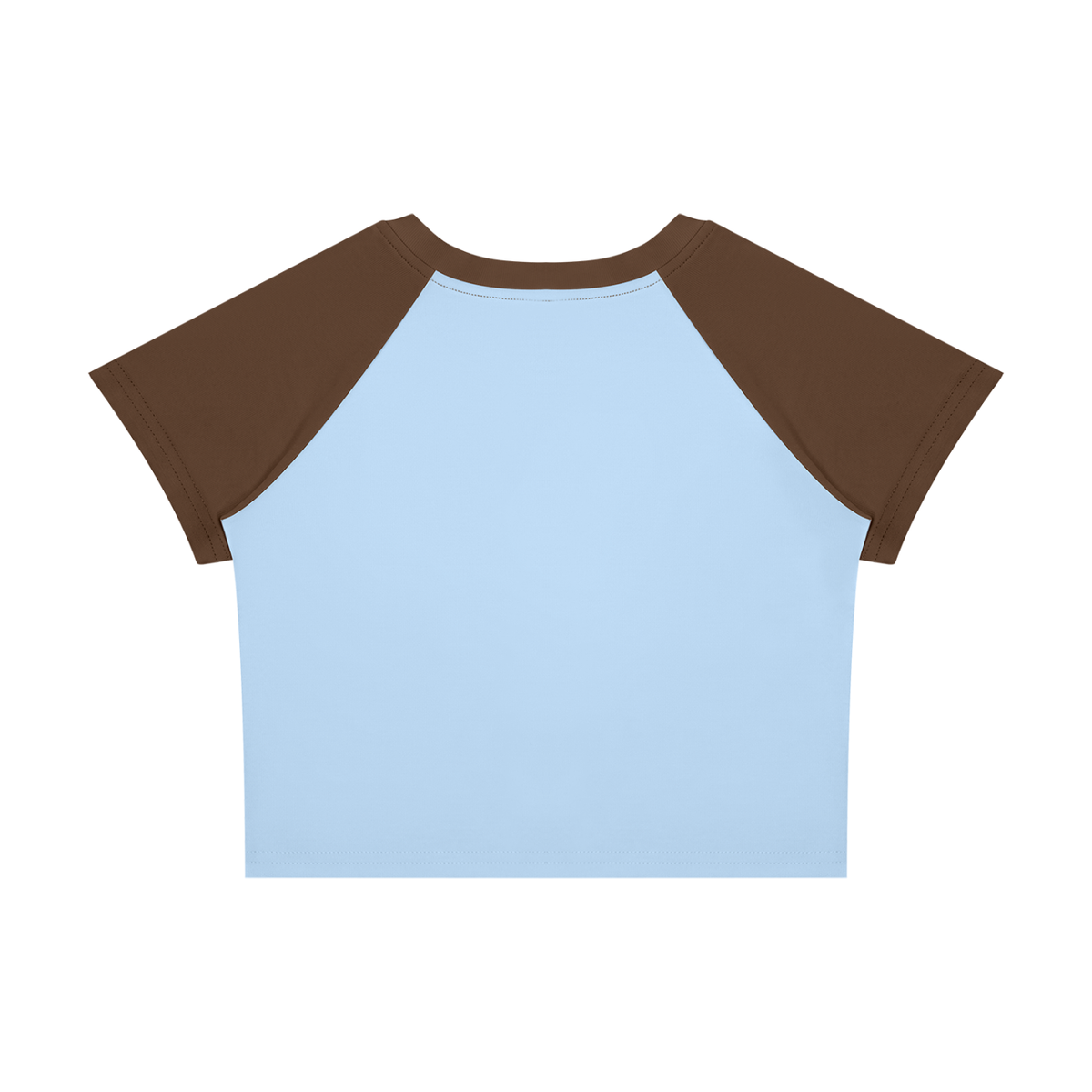 Women’s Raglan Color Block Baby T-Shirt "Ungodly Ice Cream"