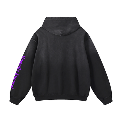 "Dog in Me" Heavyweight Sunfade Oversized Hoodie