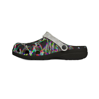 Ungodly Apparel Skull Glitch Clog