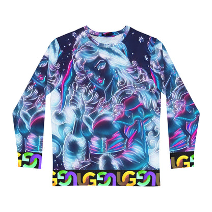 Neon Ms. Claus Long Sleeve Shirt