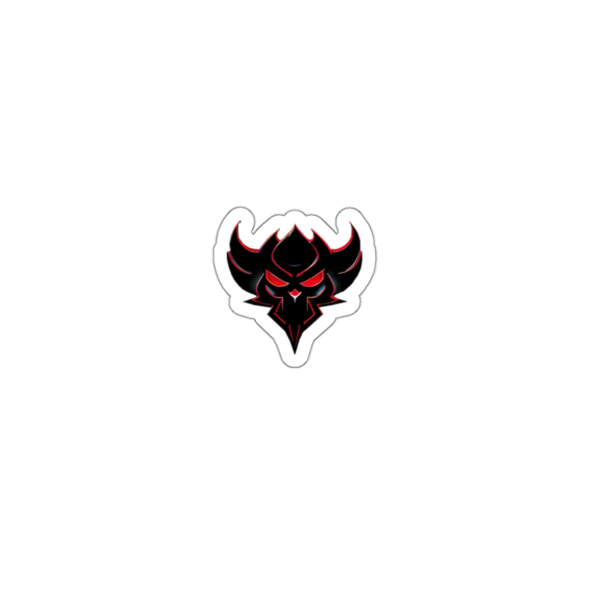 Red Ungodly Apparel Logo Stickers