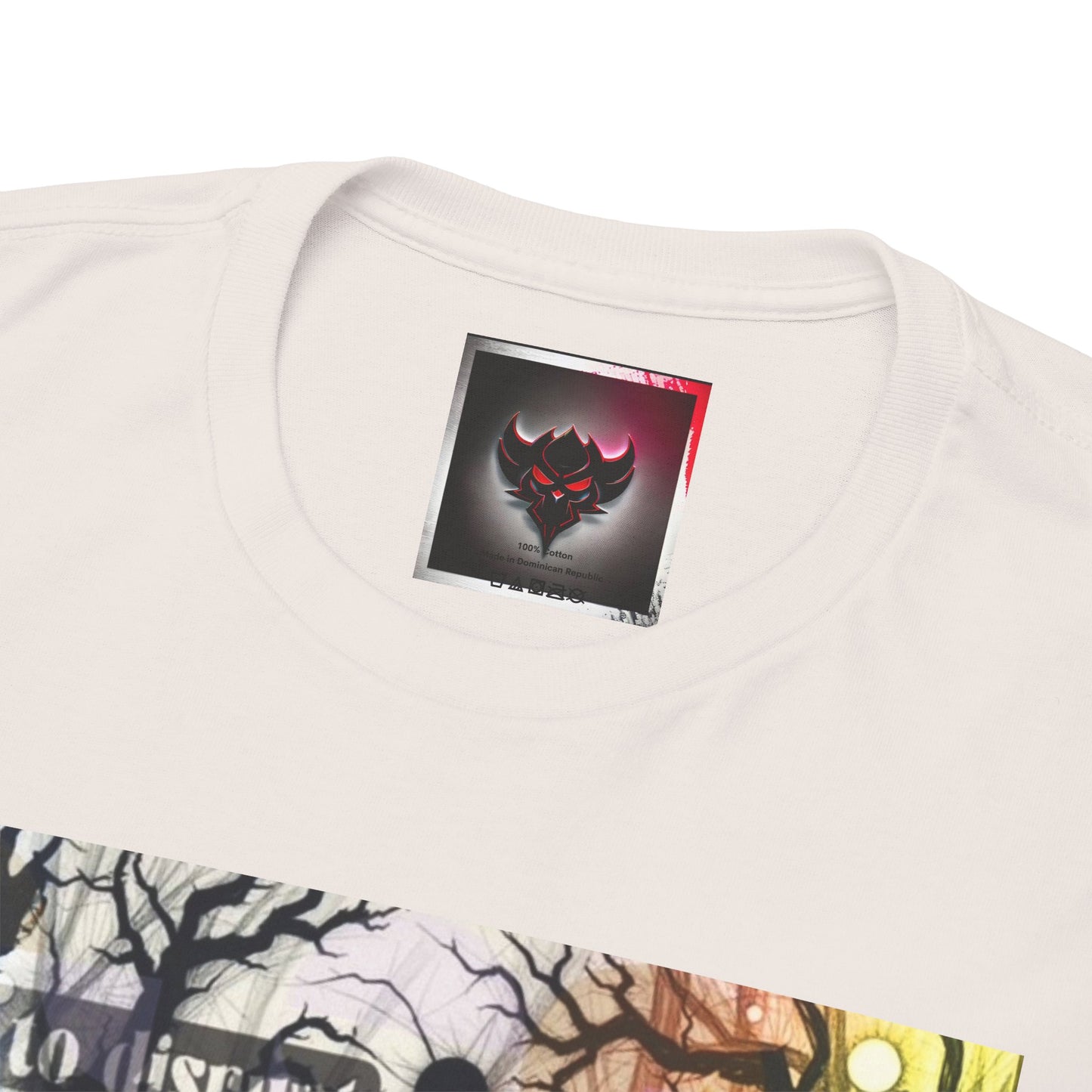 "Dare to Disrupt, Refuse to Conform, Stay Ungodly" Unisex Heavy Cotton Tee