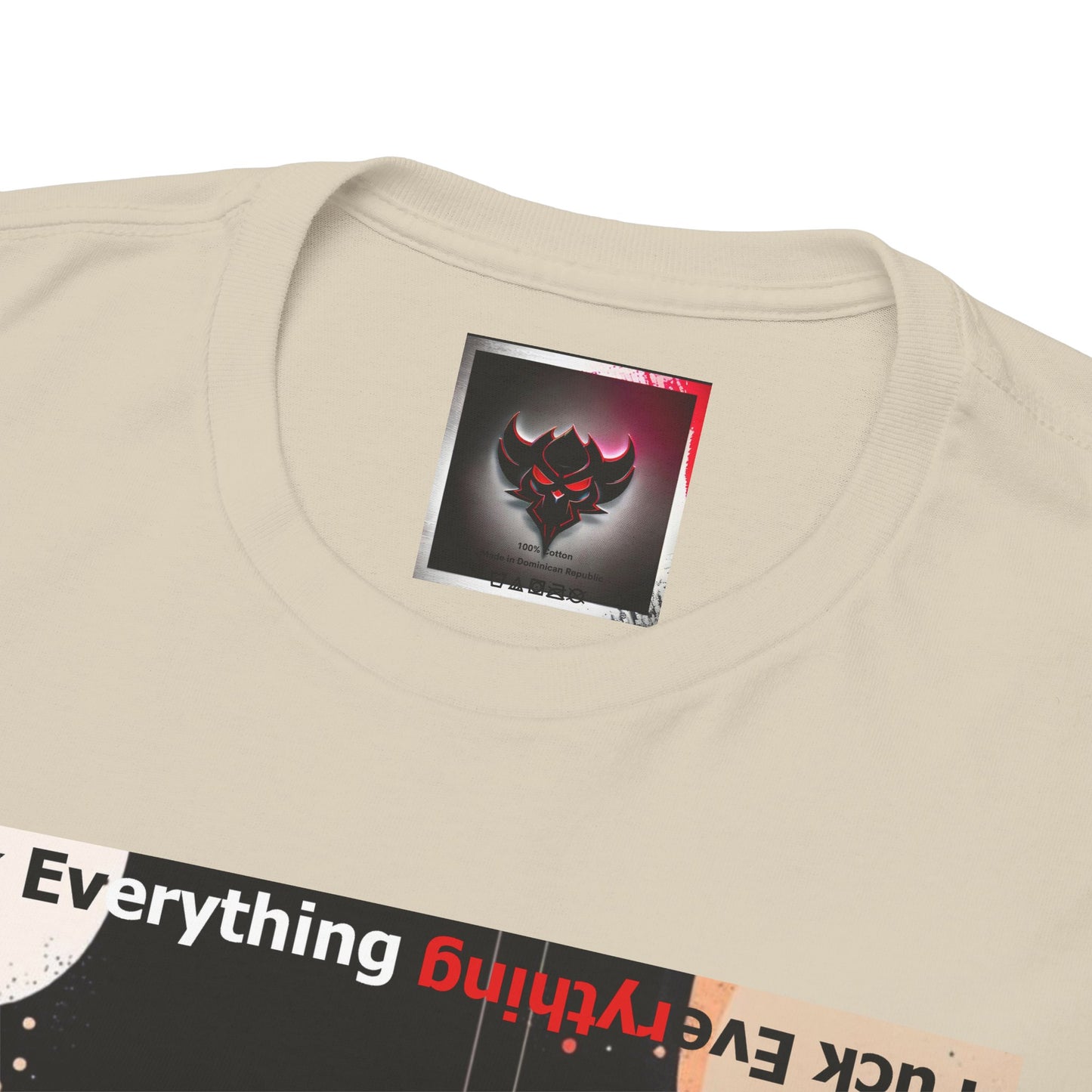 "Anti-Everything Club" Unisex Heavy Cotton Tee - Bold Statement Shirt for Casual Wear