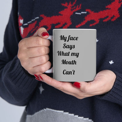 "My Face" Ceramic Mug 11oz