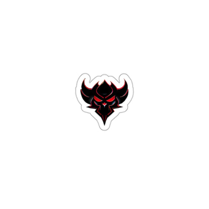 Red Ungodly Apparel Logo Stickers