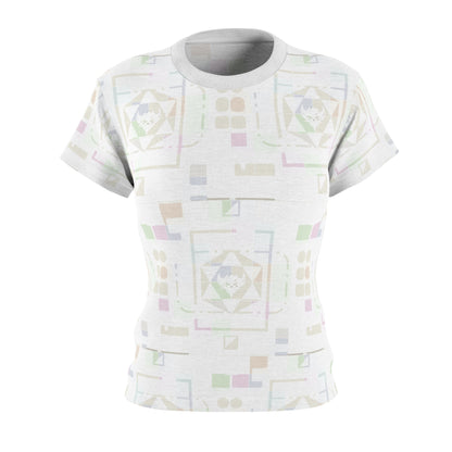 Geometric Pastel Ungodly Apparel Pattern Women's Tee