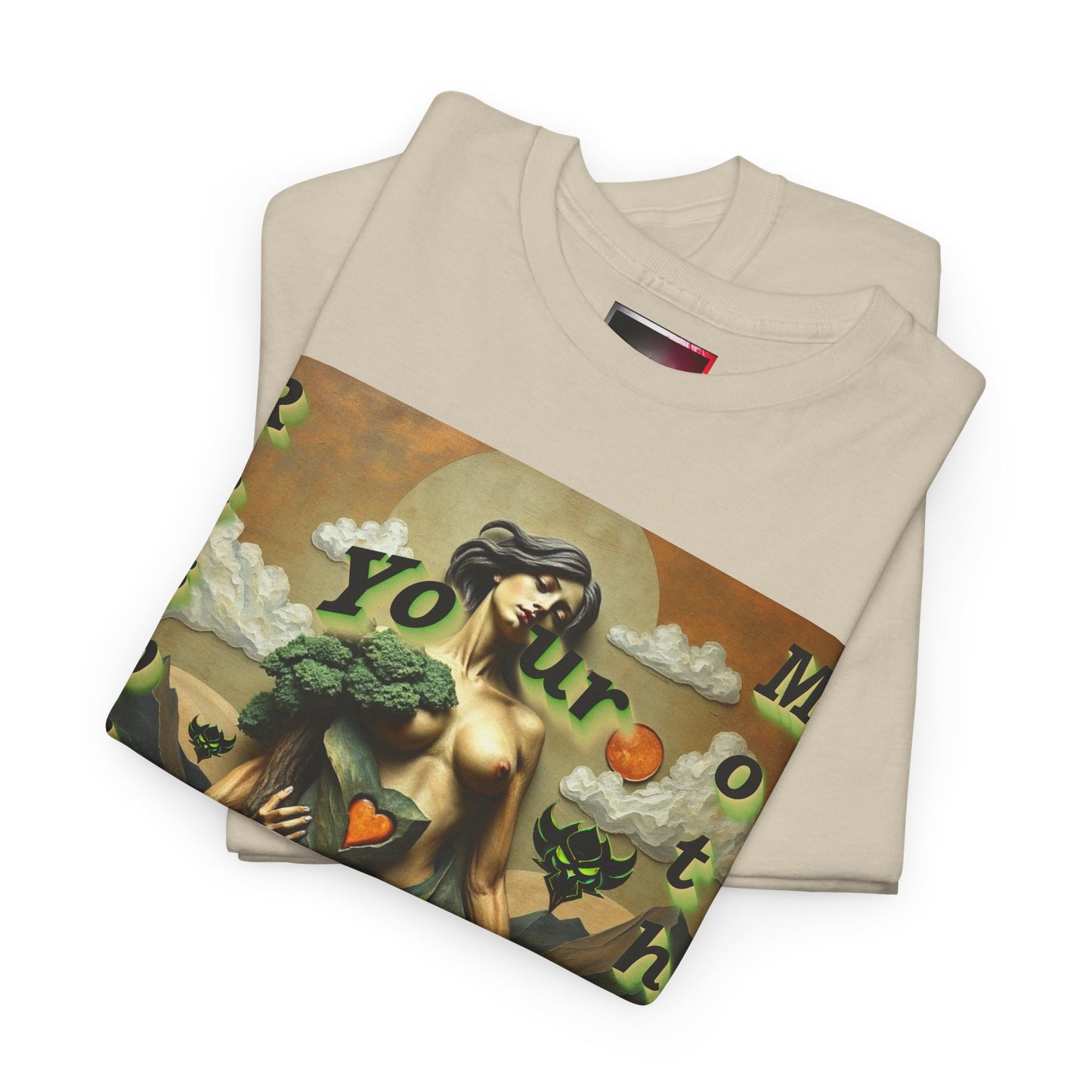 "Respect Your Mother Unisex" Heavy Cotton Tee - Eco-Friendly Graphic T-Shirt