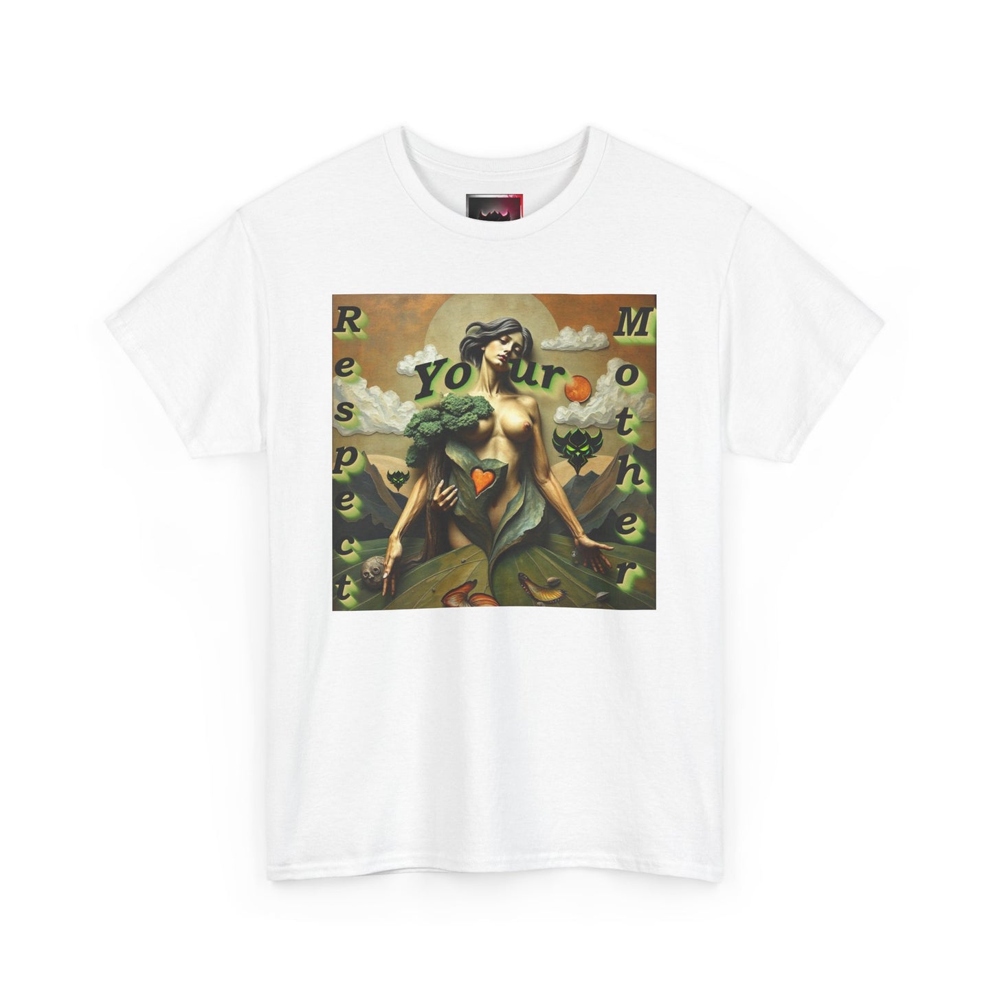 "Respect Your Mother Unisex" Heavy Cotton Tee - Eco-Friendly Graphic T-Shirt