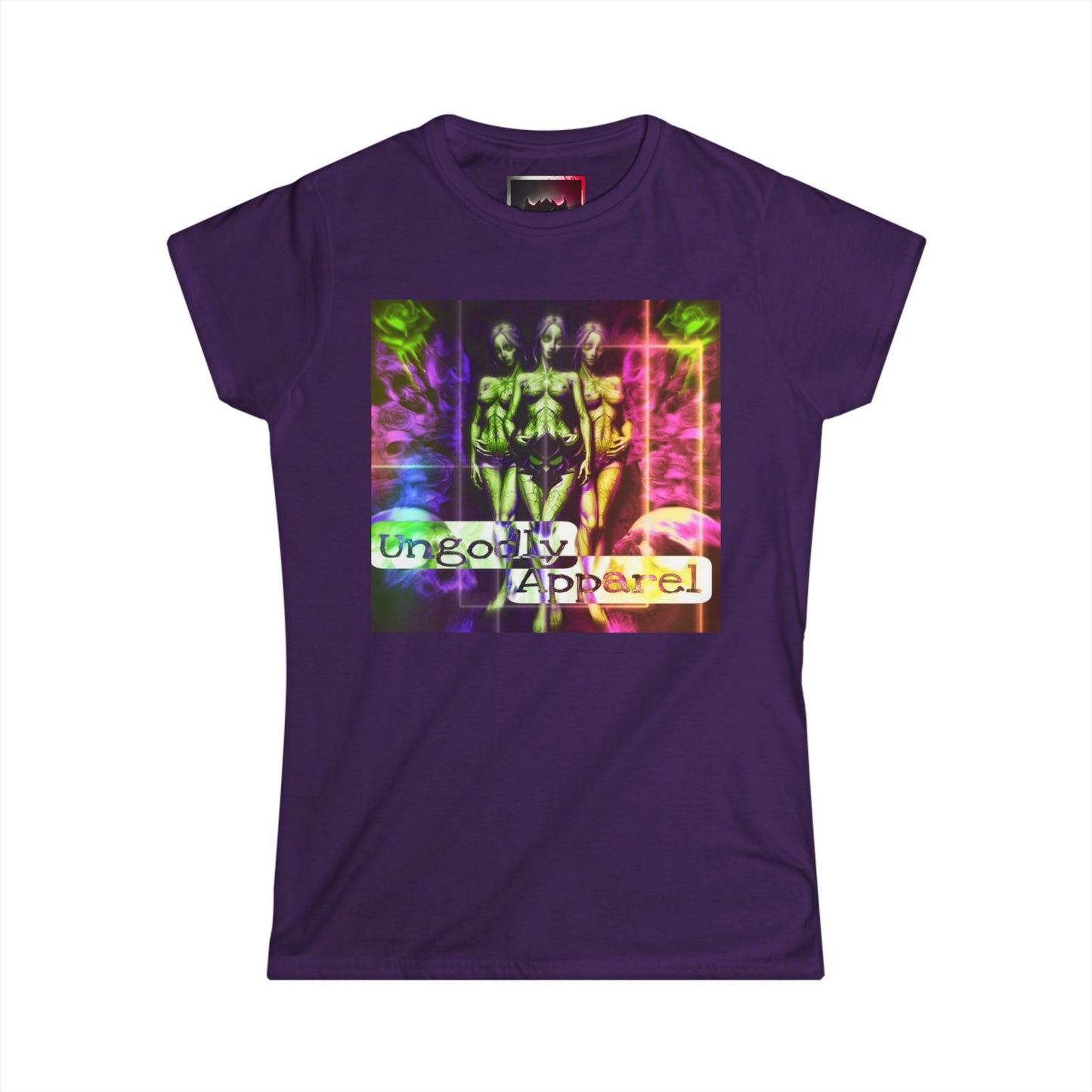 Colorful Women's Softstyle Tee - Ungodly Apparel