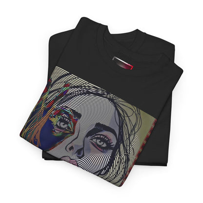 T-Shirt — Abstract Illuminati Inspired Portrait Art Tee