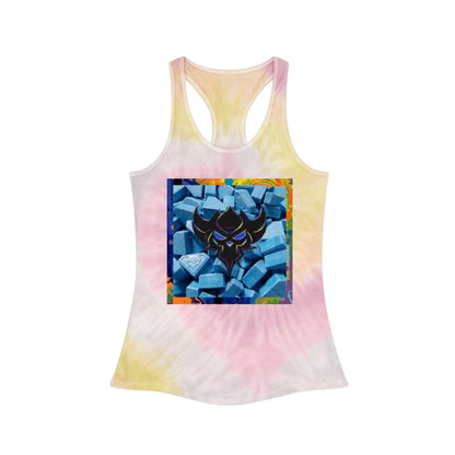 "Ungodly x Apparel Blues" Chill Vibes Tie Dye Tank Top - Perfect for Summer, Festivals, Beach Days, Workout, and Casual Wear