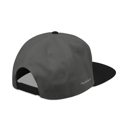 Embroidered 'UG' Snapback Hat — Streetwear Flat Brim Cap