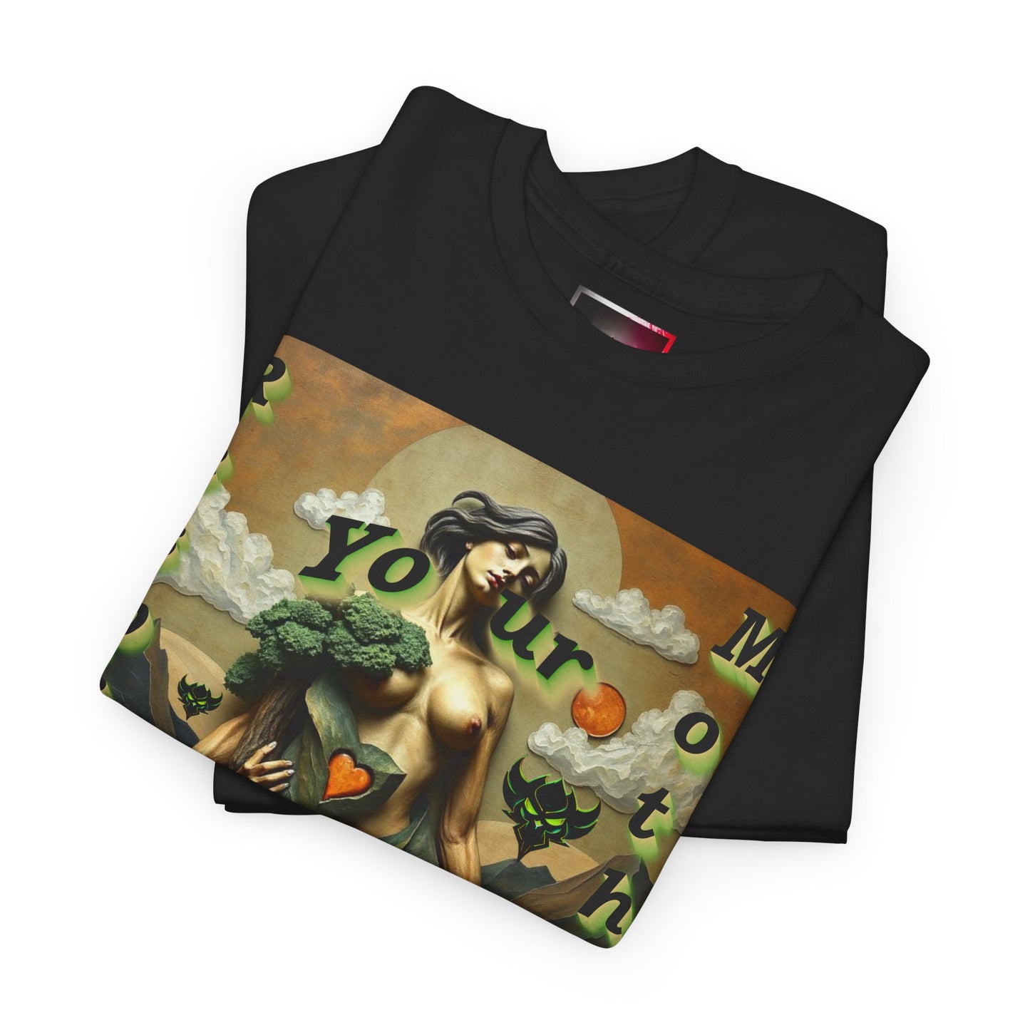 "Respect Your Mother Unisex" Heavy Cotton Tee - Eco-Friendly Graphic T-Shirt