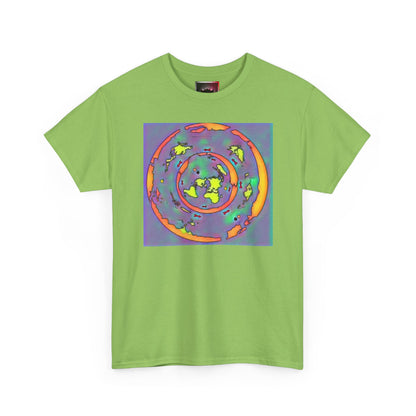 Psychedelic Flat Earth T-Shirt