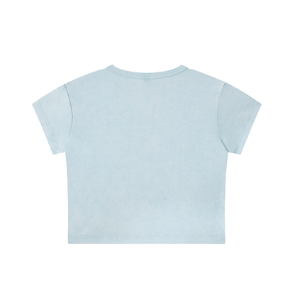 Snow Washed Crop Top "304"
