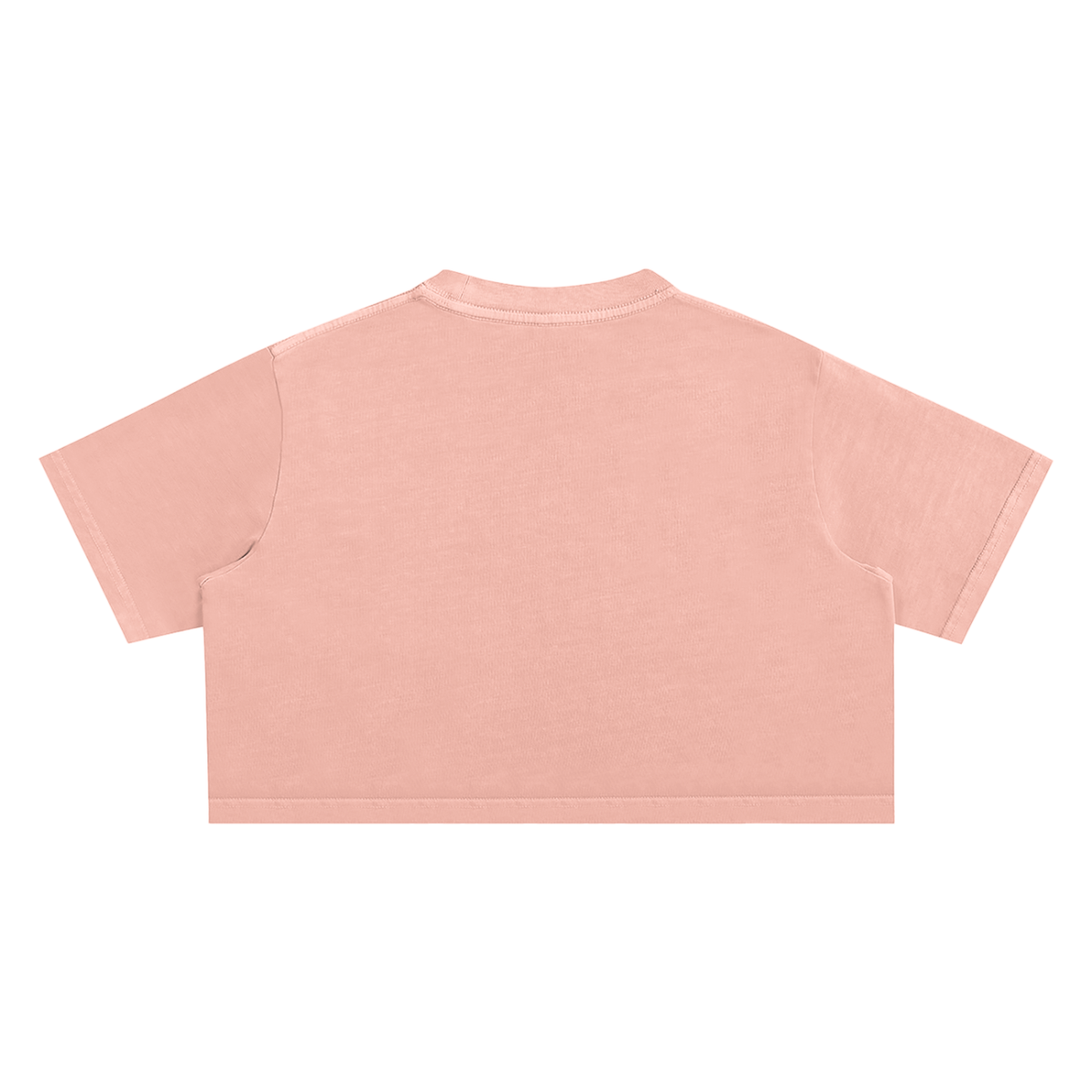 "Brat" Snow Washed Crop Top
