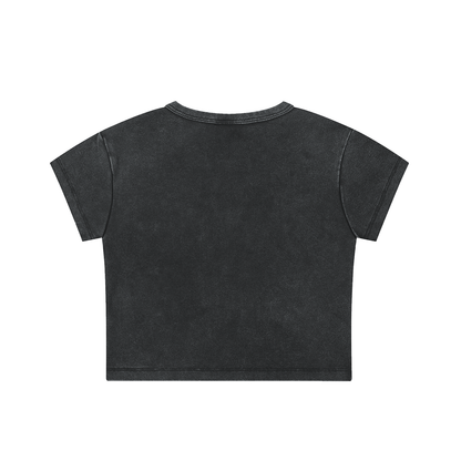 Snow Washed Crop Top "304"