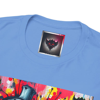 "Broken But the Light Still Shines Through" Heart Unisex Heavy Cotton Tee - Stylish Art Shirt for Inspiration