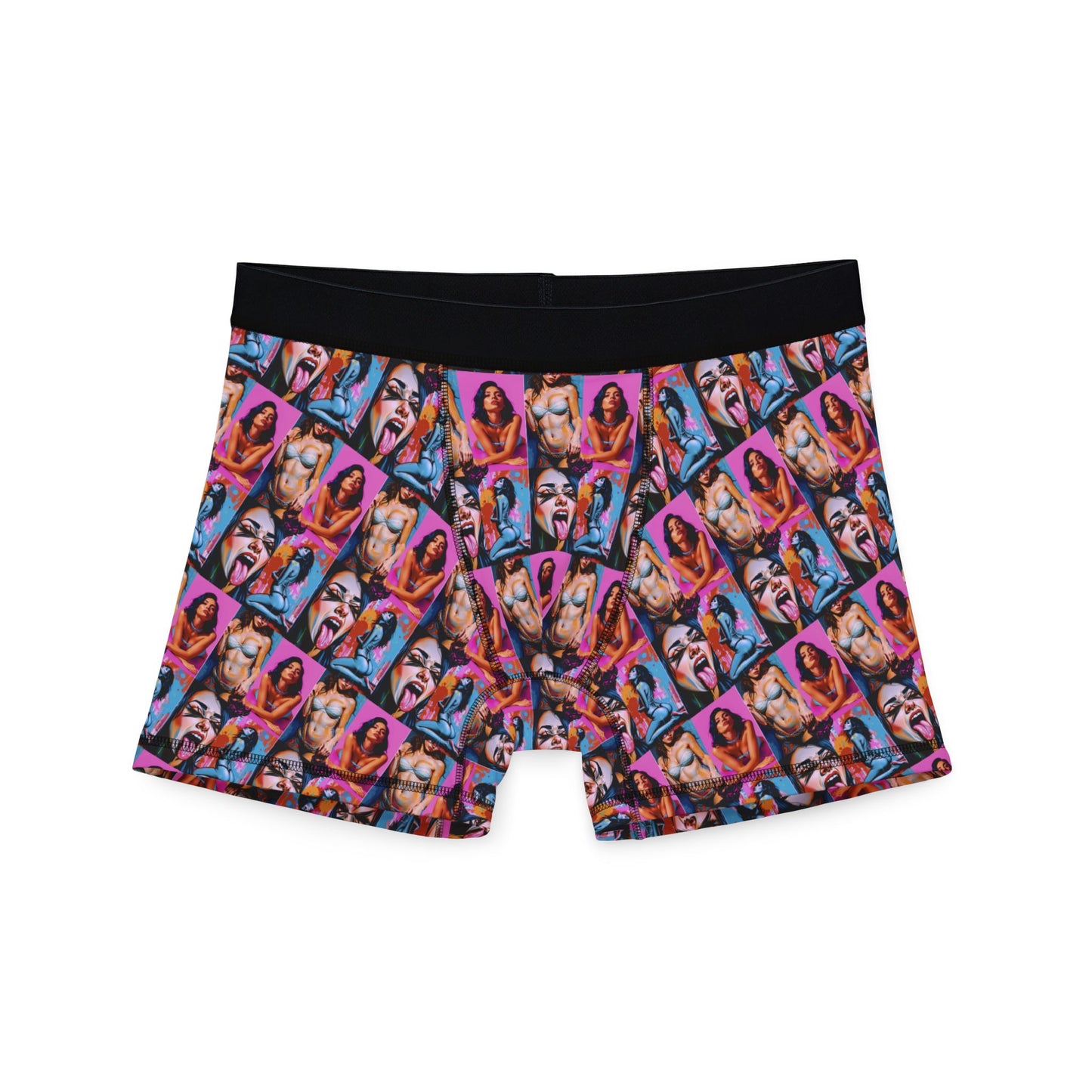 "Kink" Vibrant Graphic Men's Boxers - Fun and Playful Design