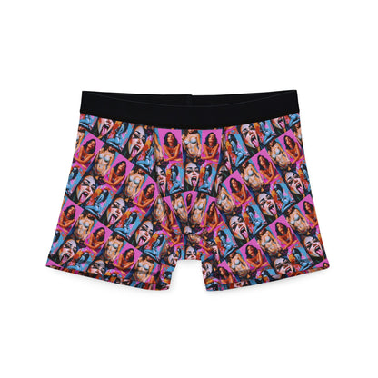 "Kink" Vibrant Graphic Men's Boxers - Fun and Playful Design