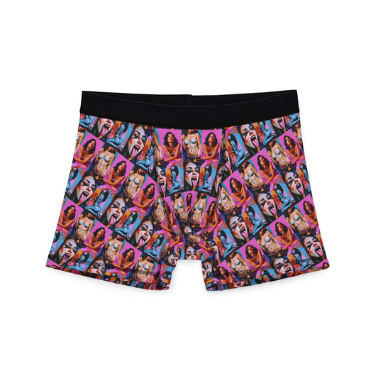 "Kink" Vibrant Graphic Men's Boxers - Fun and Playful Design