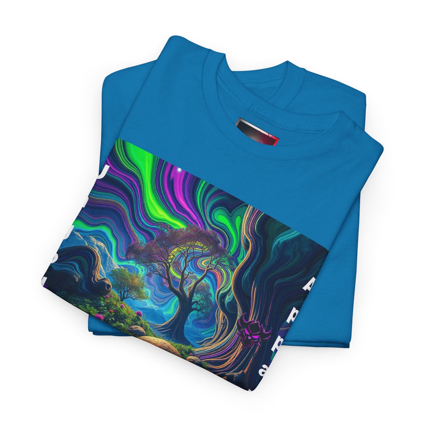 Ungodly Apparel Unisex Heavy Cotton Tee - Vibrant Nature Design