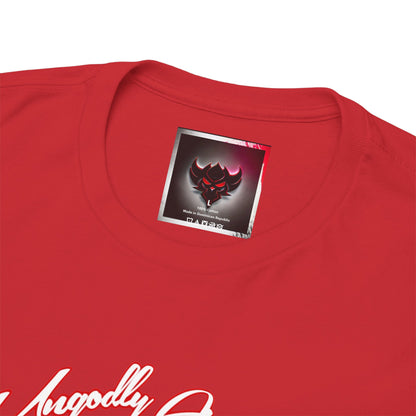 Krampus Graphic Tee — 'Krampusly Obsessed' Horned Demon Holiday T-Shirt