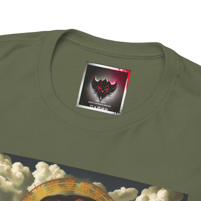 Angel Portrait Graphic Tee — 'Ungodly Apparel' Streetwear T-Shirt