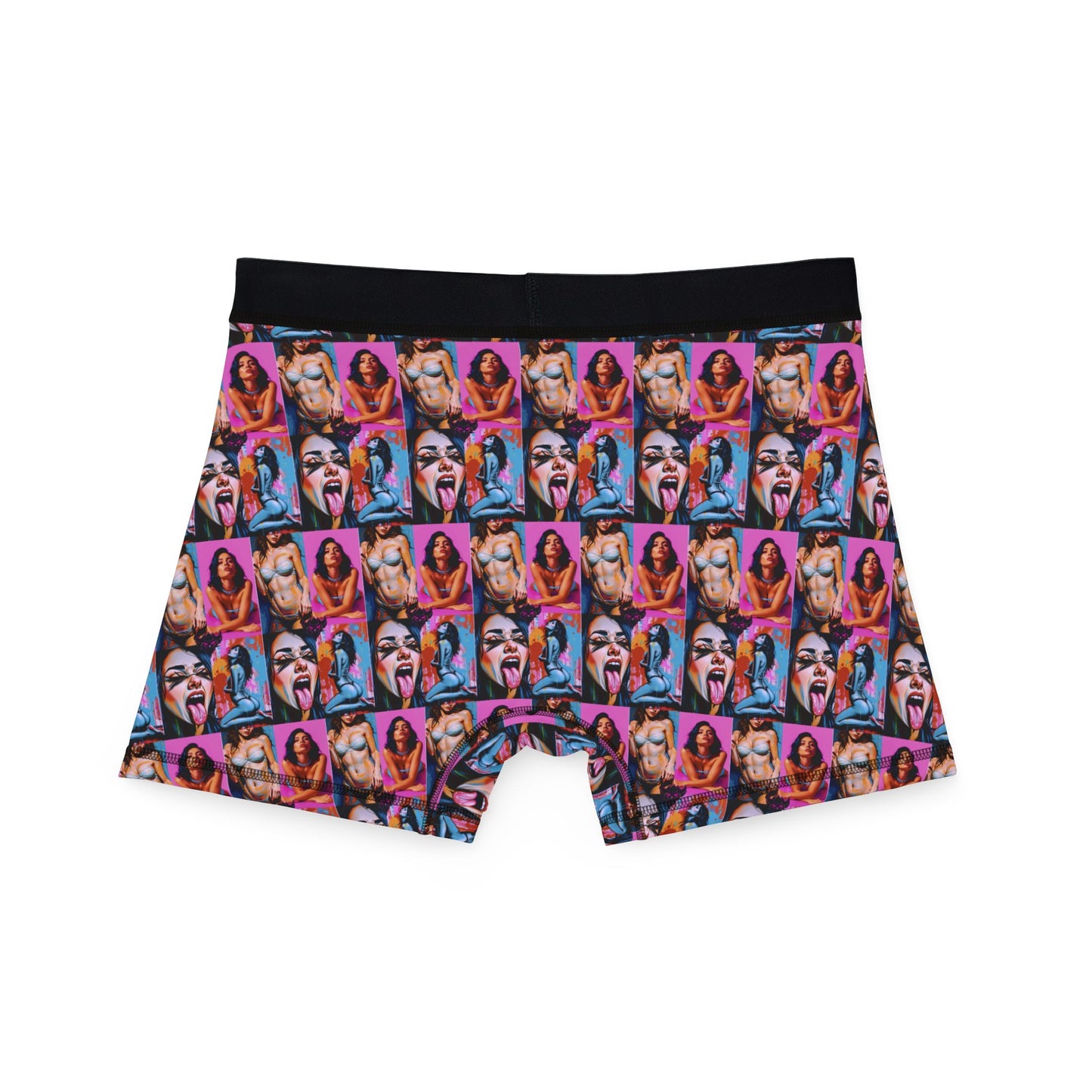 "Kink" Vibrant Graphic Men's Boxers - Fun and Playful Design