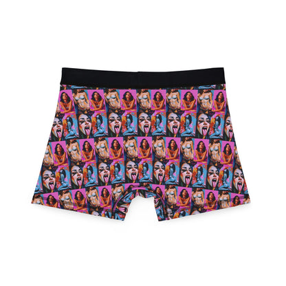 "Kink" Vibrant Graphic Men's Boxers - Fun and Playful Design