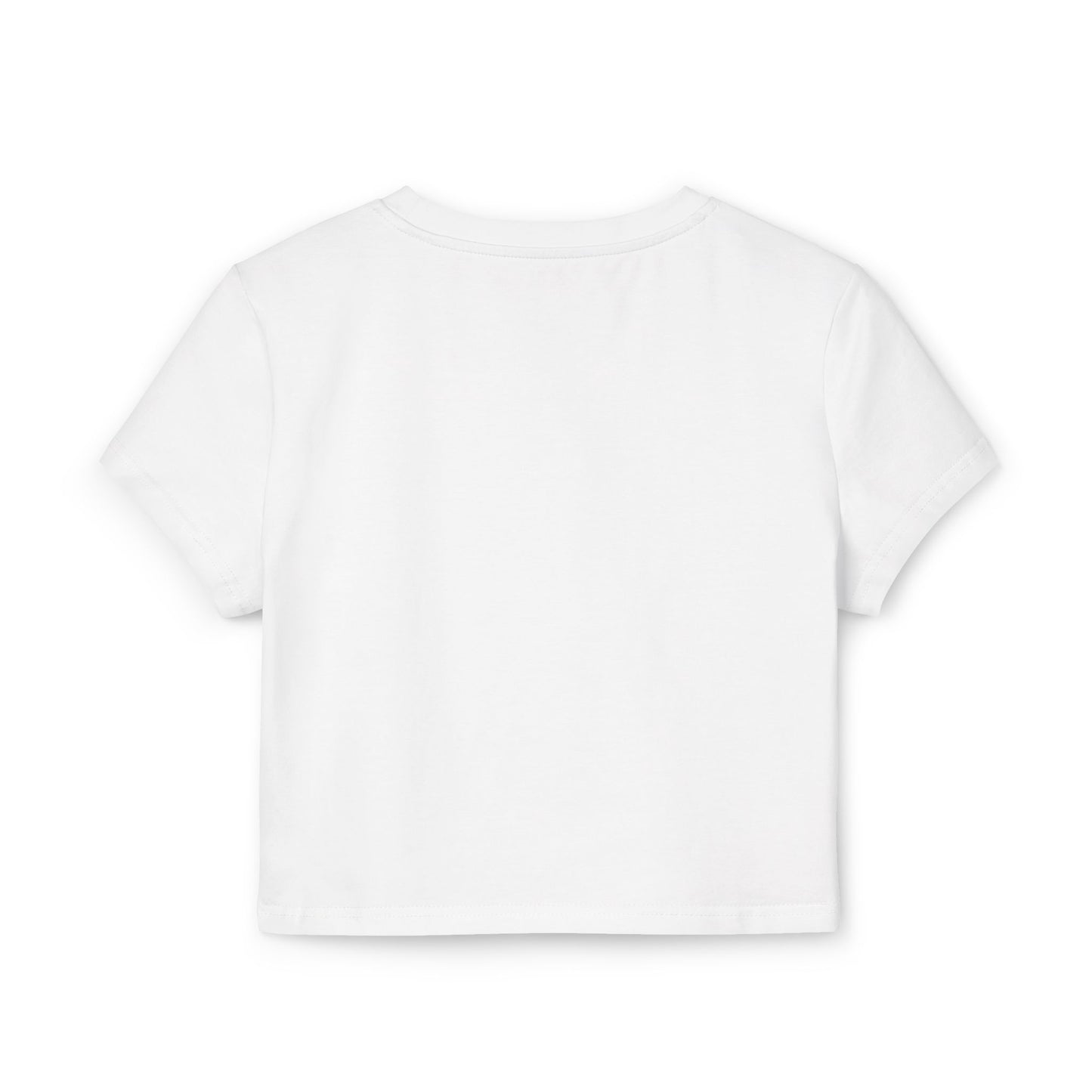 Abstract OK Symbol 666 Portrait Women's Baby Tee - Modern Line Art Face Graphic Crop Top