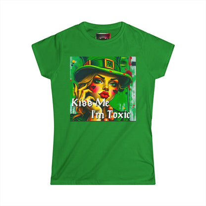 "Kiss Me Toxic" Women's Softstyle Tee