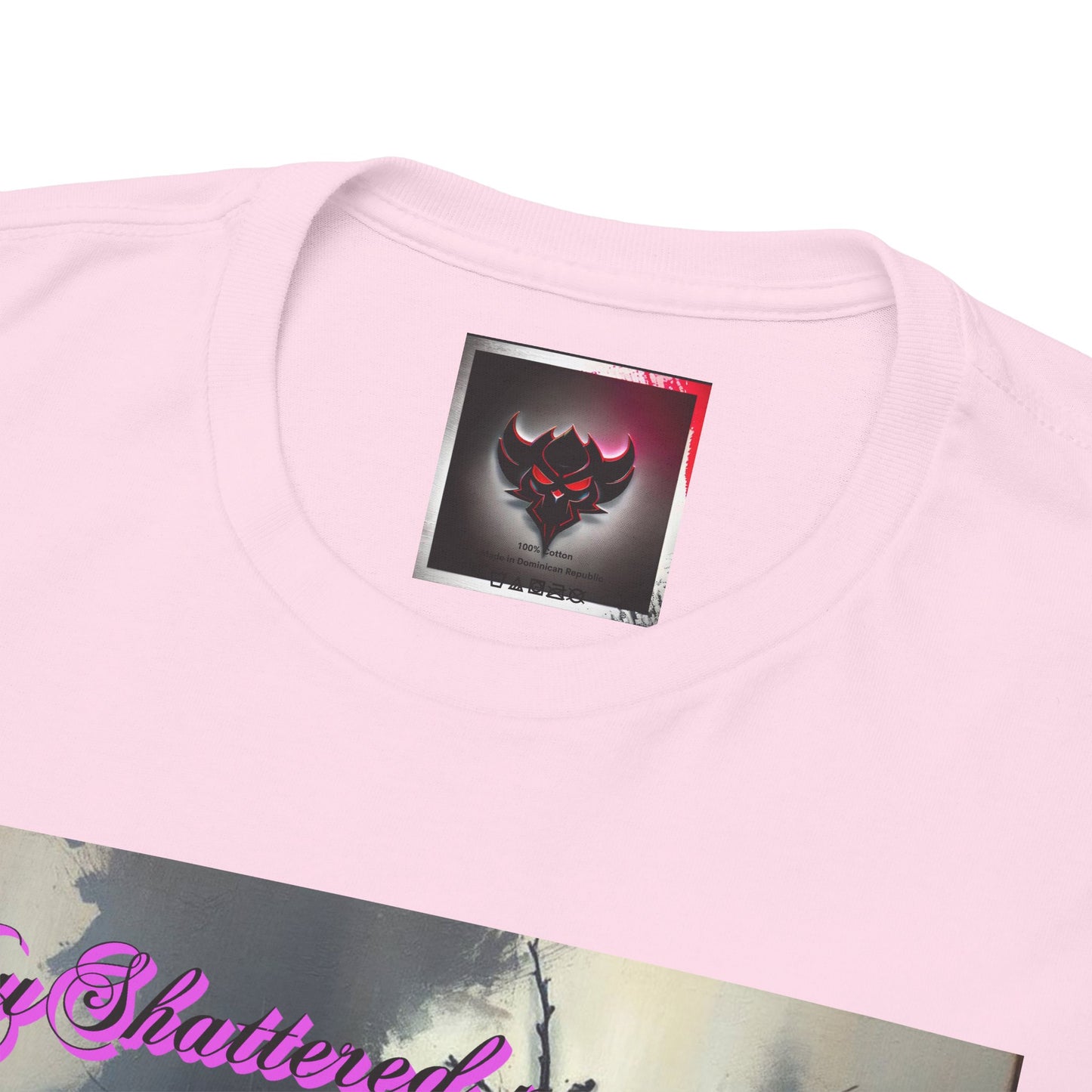 "You Shattered Me with Hands I Once I Held" Heartfelt Unisex Heavy Cotton Tee - Perfect for Valentine's Day & Everyday Wear