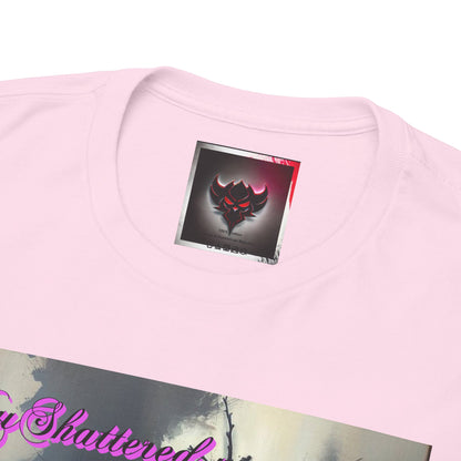 "You Shattered Me with Hands I Once I Held" Heartfelt Unisex Heavy Cotton Tee - Perfect for Valentine's Day & Everyday Wear