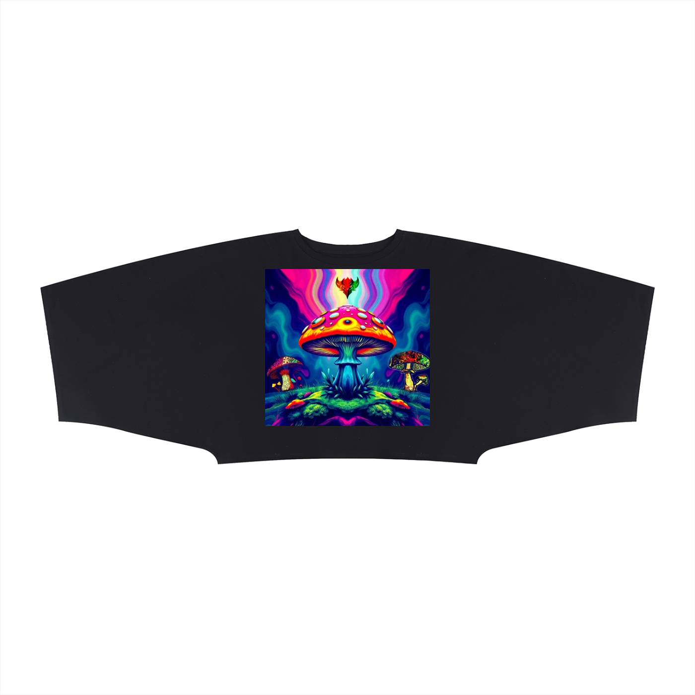 "Shrooms" Women's Boxy Batwing Sleeve T-Shirt