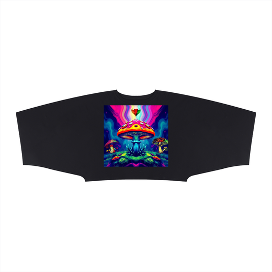 "Shrooms" Women's Boxy Batwing Sleeve T-Shirt