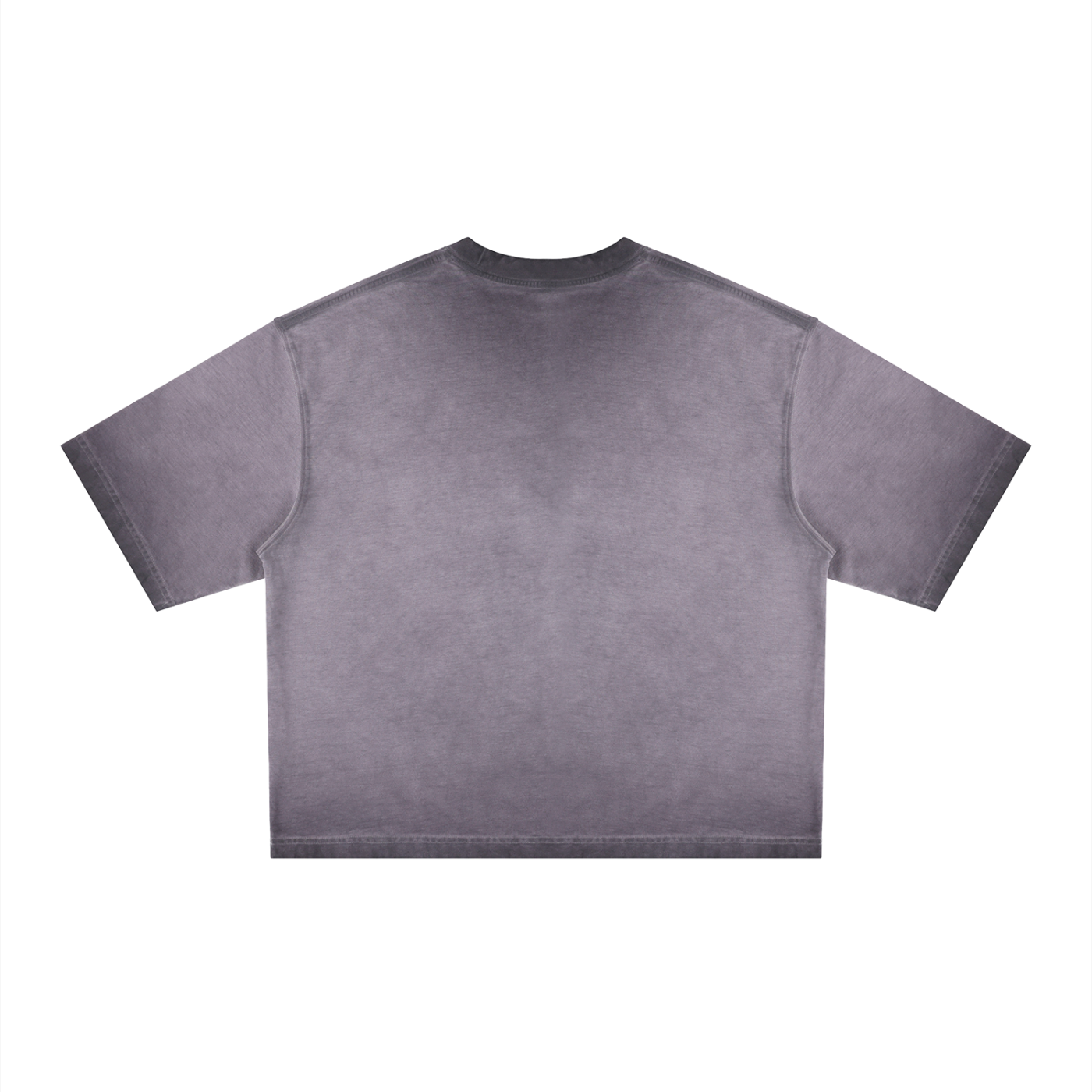 Unisex "Ungodly Apparel Slogan"  Reverse Dyed Boxy T-Shirt