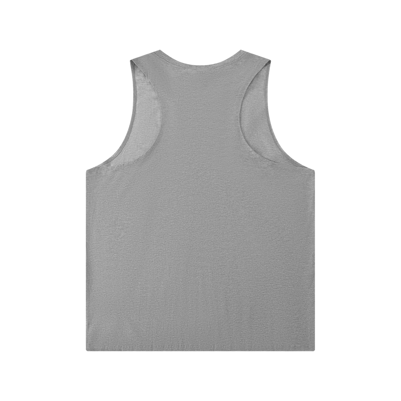 "Dog in Me" Men's Solid Color Crewneck Tank Top