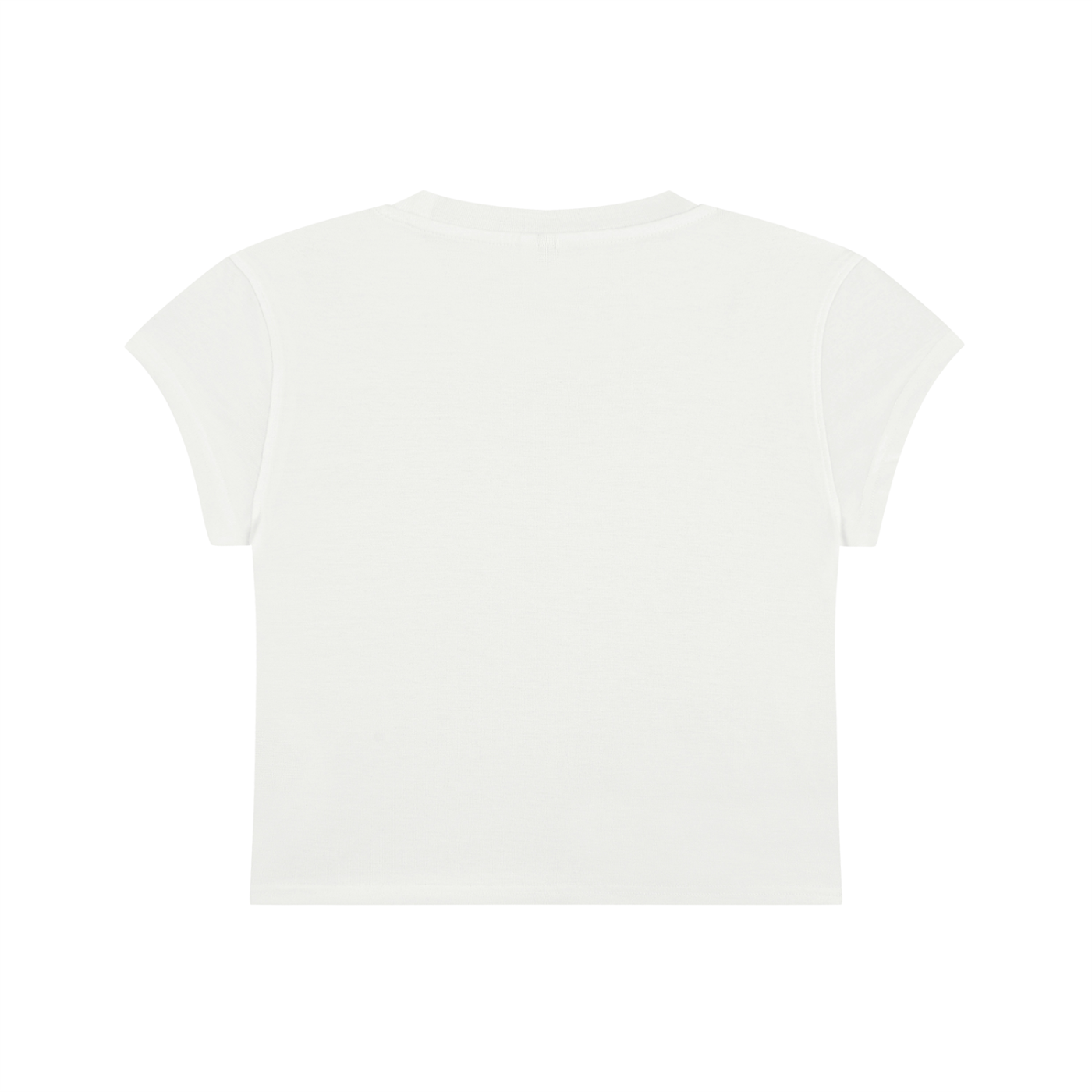 "Bad and Sad" Women's Slim-Fit Cropped T-Shirt