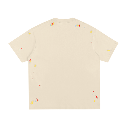 8 Ball Paint Splatter T-Shirt
