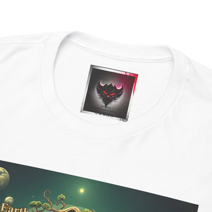 "Mother Earth Doesn't Rush her Reasons, Neither Should You"  Unisex Heavy Cotton Tee - Eco-Inspired Graphic T-Shirt