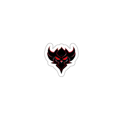 Red Ungodly Apparel Logo Stickers