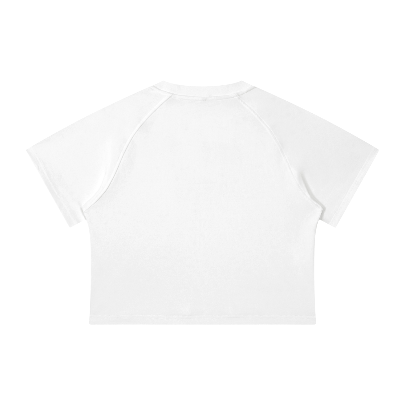 "Mentally on Do Not Disturb" Women's Mineral Wash Raglan Crop T-Shirt