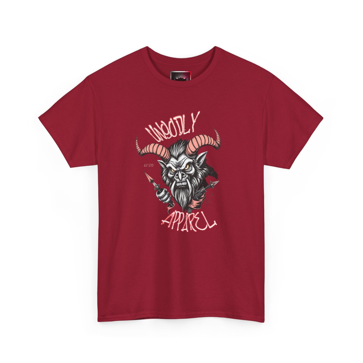 Krampus Graphic Tee — 'Wooly Anarch' Vintage Punk Shirt