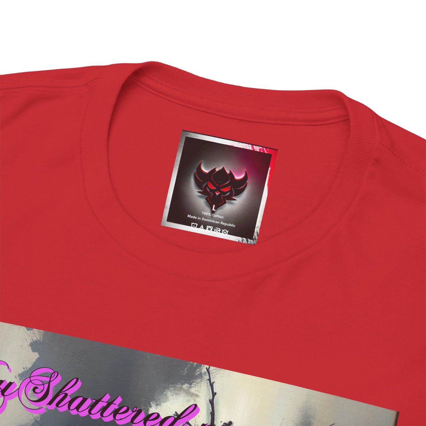 "You Shattered Me with Hands I Once I Held" Heartfelt Unisex Heavy Cotton Tee - Perfect for Valentine's Day & Everyday Wear