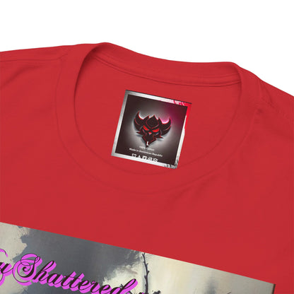 "You Shattered Me with Hands I Once I Held" Heartfelt Unisex Heavy Cotton Tee - Perfect for Valentine's Day & Everyday Wear