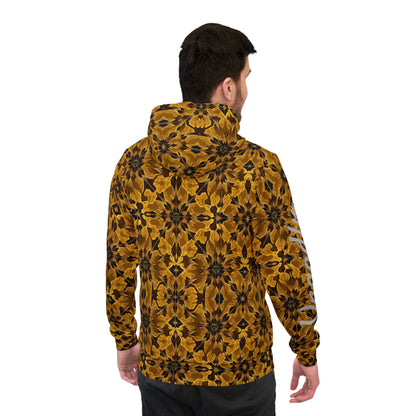 Sunflower Patterned Athletic Hoodie - Unisex Floral Sports Apparel, Gift for Nature Lovers, Trendy Fitness Wear, Casual Spring Style, Unique [...]